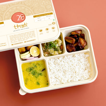 28 Thali Tiffin - Flexi Day Plan