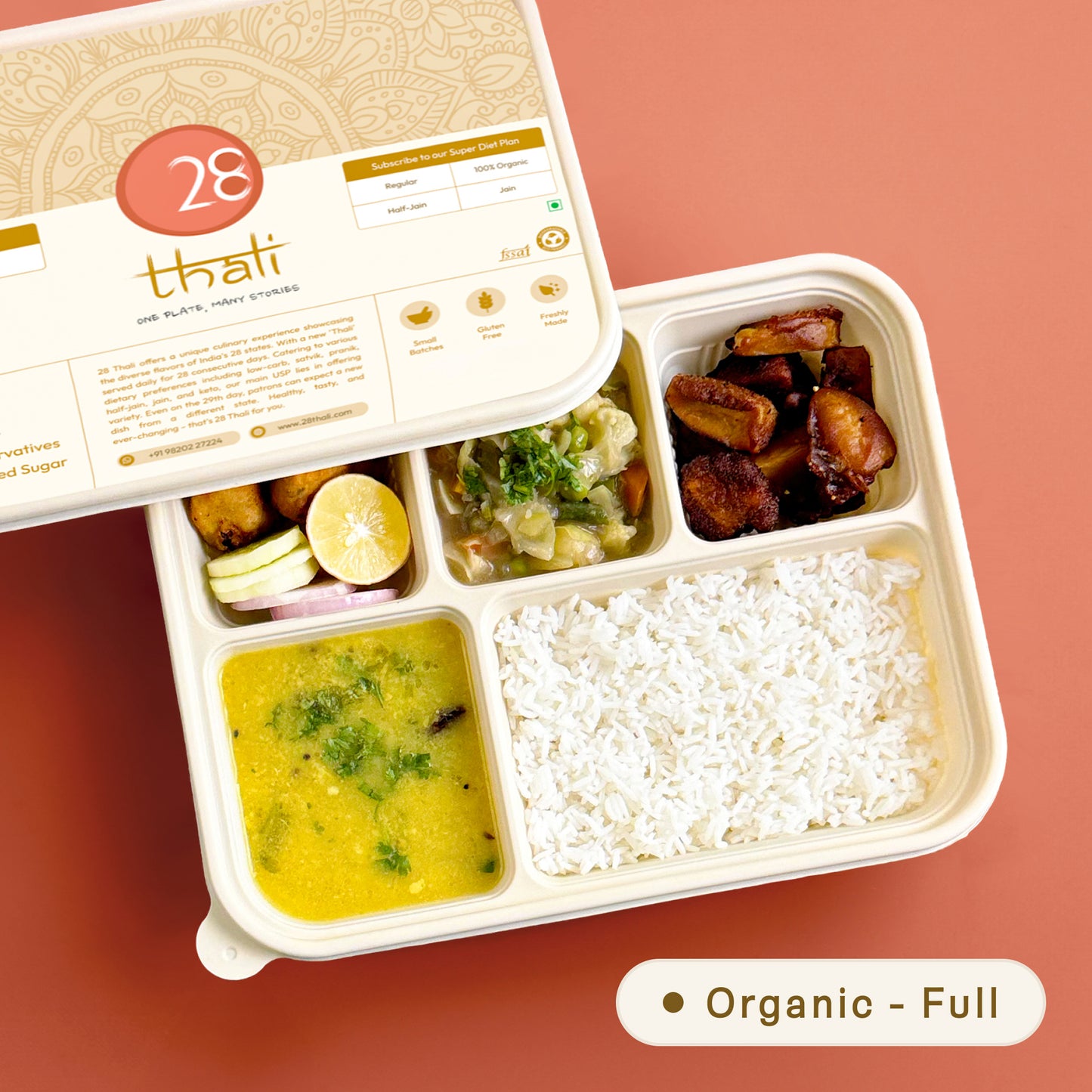 [Organic] Full Tiffin